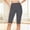 Dark Gray, variant on Womens Yoga Shorts Stretchy Loose Fit Color Cropped Side Pockets Running Shorts Dark Gray
