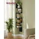 thumbnail image 2 of Estante de esquina VASAGLE de 5 niveles, montado en la pared, flotante, color negro ceniza, 2 of 7