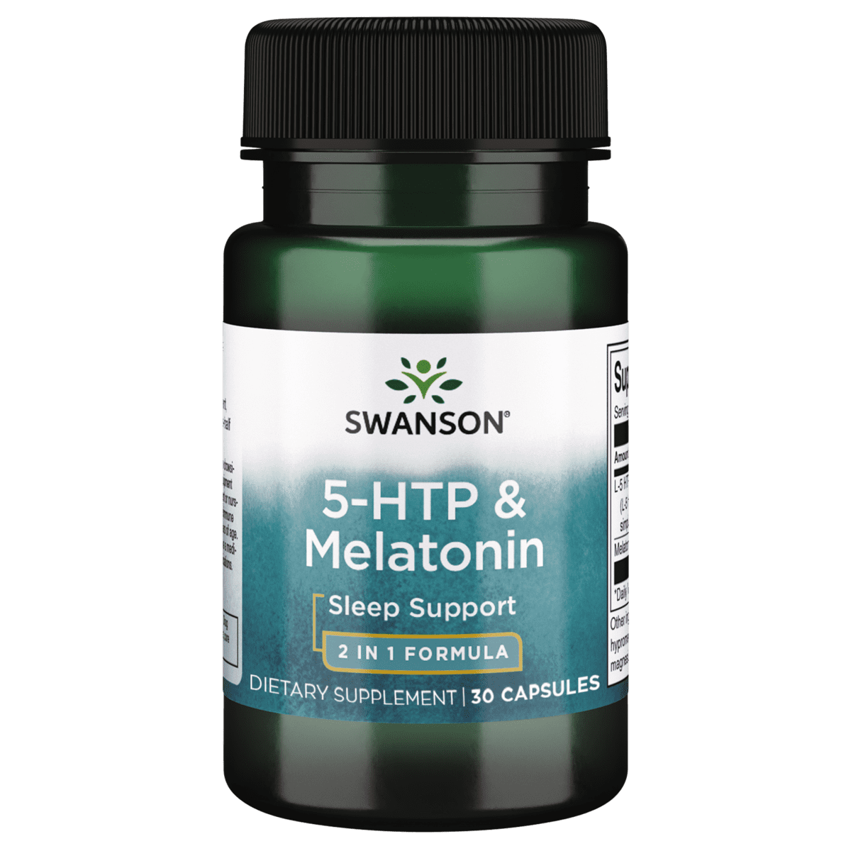 Swanson 5Htp and Melatonin 30 Veggie Capsules