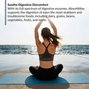 BioTrust AbsorbMax Broad Spectrum Digestive Enzyme Blend, Gluten Free, Non GMO, Digestive Support for Nutrient Digestion, Absorption and Periodic Digestive Discomfort and Bloating