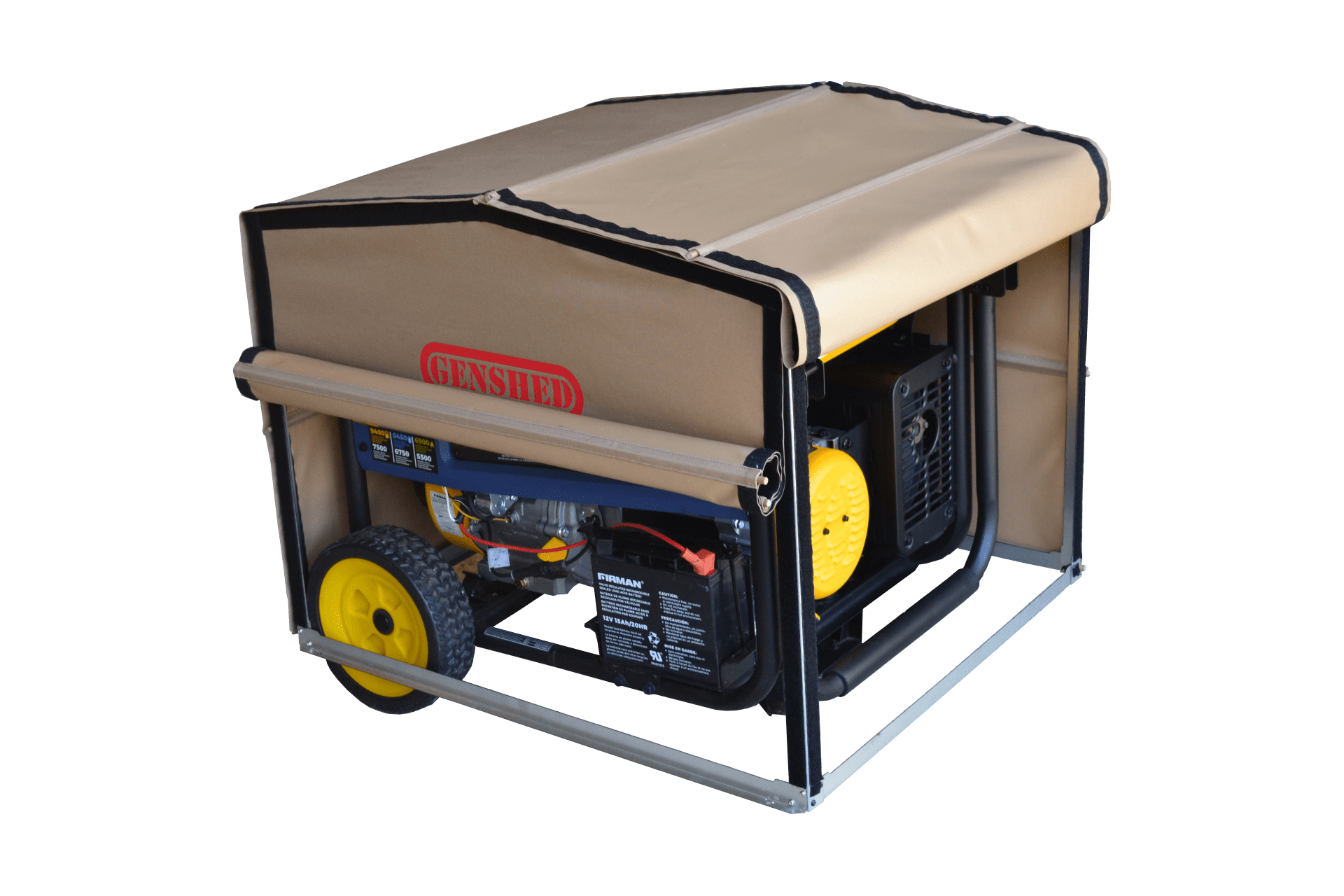 GENSHED Generator Shed Generator covers while running & Generator