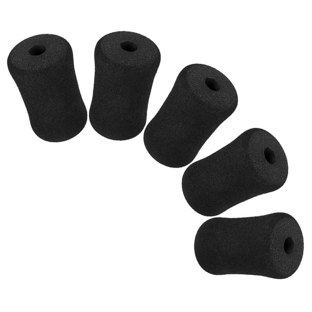 Raindrops 5Pcs Comfortable Sponge Roller Leg Pads for Exercise Tube Cover Shock Absorption