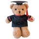 thumbnail image 3 of Class Of 2023 Graduation Stuffed -Bear In Black Cap, 11.8 Inches Graduation Gradua, 3 of 3