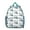 Blue-green-2, variant on Funny Llama Student Backpack – Adorable Cartoon Alpaca Pattern with Kawaii Design, Lightweight and Durable for School