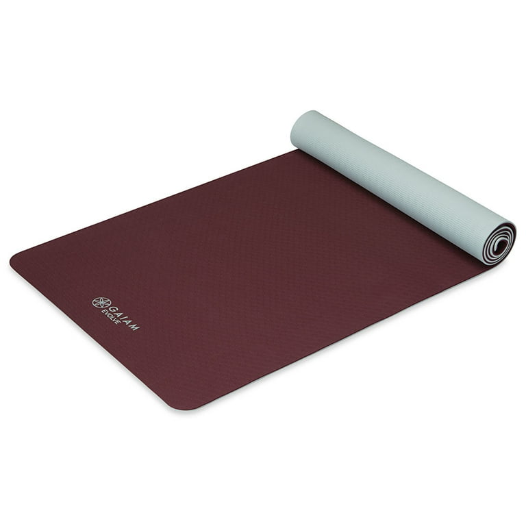 Evolve by gaiam fit 6mm yoga mat sales