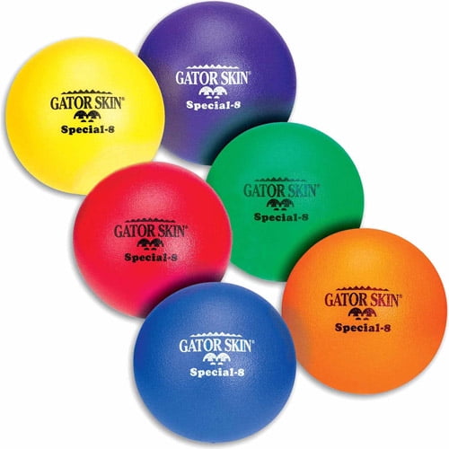 8" Gator Skin Special Foam Balls, Set of 6