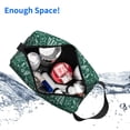 thumbnail image 6 of Goofa Green Christmas Printed Toiletry Bag with Handle,Large Capacity Travel Makeup Cosmetic Bag for Women, Carry on Airport Airline Compliant Bag, 6 of 9