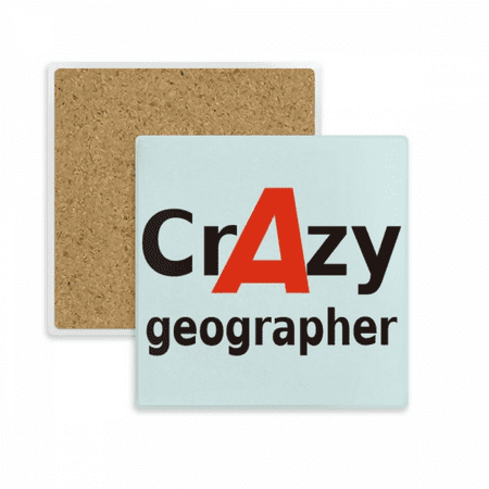 

Brief Best Cool Geographer Occupation Coaster Cup Mat Mug Subplate Holder Insulation Stone