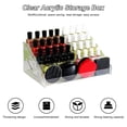 thumbnail image 4 of YAOMOBB Nail Polish Organizer Transparent Acrylic Makeup Display Case Large Capacity Tidy Storage Solution with Multiple Layers, 4 of 7