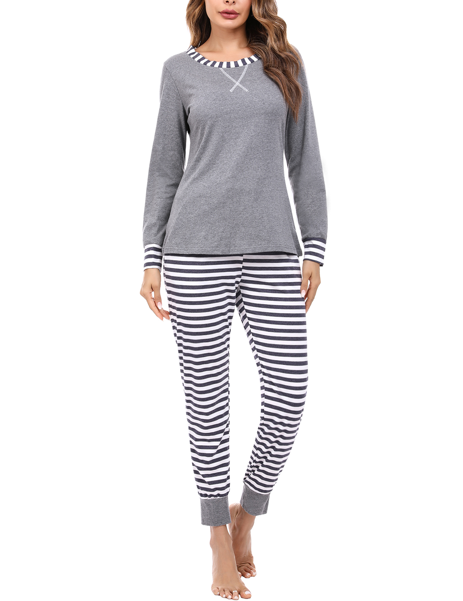 Women's petite pajamas long sleeve Clearance