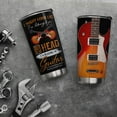 thumbnail image 2 of 20oz Guitar Gifts for Men, Music Gifts for Men, Gifts for Guitar Players, Gifts for Musicians, Valentines Day Gifts for Him, Electric Guitar Tumbler Cup, Insulated Travel Coffee Mug with Lid, 2 of 6