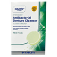 thumbnail image 5 of Equate Effervescent Antibacterial Denture Cleanser Tablets, Mint Fresh, 84 Count, Compare to Polident® Antibacterial Denture Cleanser, 5 of 5