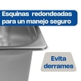 thumbnail image 4 of Inserto de acero inoxidable Rhino INAE-8 tamaño entero 33 x 53.5 cm altura 8 pulgadas, 4 of 6