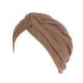 thumbnail image 1 of Turbans pour Femmes Nœud Pré-Noué Bonnet Bonnet Chapeaux, 1 of 6