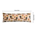 thumbnail image 6 of Dog Lover's Body Pillow Cover - Soft & Breathable, Hidden Zipper, 20"x54", Cute Puppy & Floral Print - Perfect Gift for Pet Lovers, Side Sleepers & Dog Themed Decor, 6 of 7