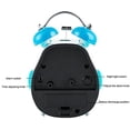 thumbnail image 5 of Despertador para niños Búho con luz nocturna Silencioso Sin tictac Despertador de cabecera Campana fuerte Despertador analógico Funciona con pilas Despertador para niños para escritorio de dormitorio, 5 of 5