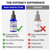 Skin Perfection Teprenone DIY Serum Booster, Cosmetic Add-In Ingredient for Custom Formulas, 0.5 oz