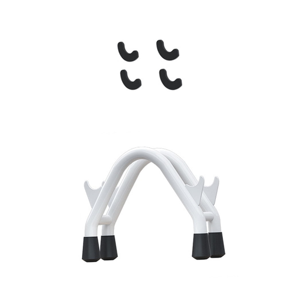 BESTOYARD Household Dumbbell Rack White Wear Resistant Storage Stand for Home Workout Equipment