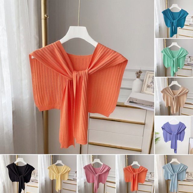Fvsianol Women Shawl Multi color Shawl Women Shawl Solid Color All Match Breathable Super Soft Washable Non Fading Neck Guard Scarf
