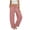 Pink-01, variant on DISKEBUISS Women's Barrel Sweatpants Wide Leg Lounge Pants with Pockets Drawstring Elastic Waisted for Baggy Casual