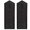 J, variant on Music Band Epaulets Shoulder Board Professional Uniform Shoulder Strap for Formal