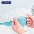 thumbnail image 1 of Subrtex Mattress Topper Protectors Washable Bamboo Rayon Bedding Topper Cover, 1 of 6