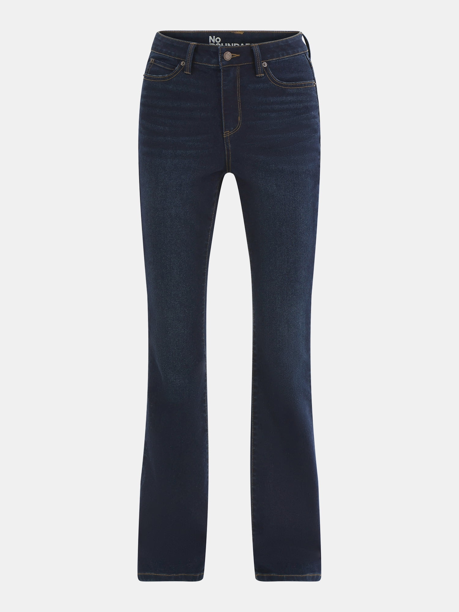 No Boundaries Stretch Denim Bootcut Jeans, 2-Pack, 32" Inseam, Women's Sizes 00-20