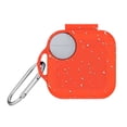 thumbnail image 5 of BLEEUS Silicone Protective Earbuds Case Cover With Carabiner For Cmf Buds Pro 2 (Orange)Headphone Accessories, 5 of 10