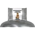 thumbnail image 5 of Flame King 100 lb Capacity Galvanized Steel Propane Tank with POL Valve, Rust and Corrosion-Free, 5 of 7