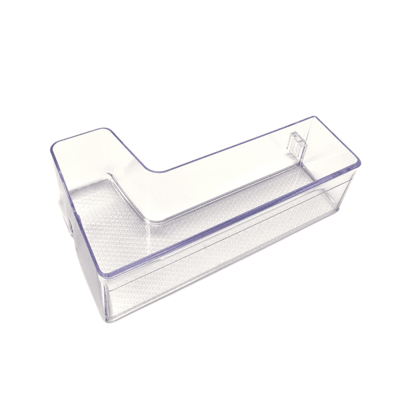 Refrigerator Left Bottom Door Bin Compatible With Samsung Model Numbers RF23M8070SG/AA, RF23M8070SR, RF23M8070SR/AA