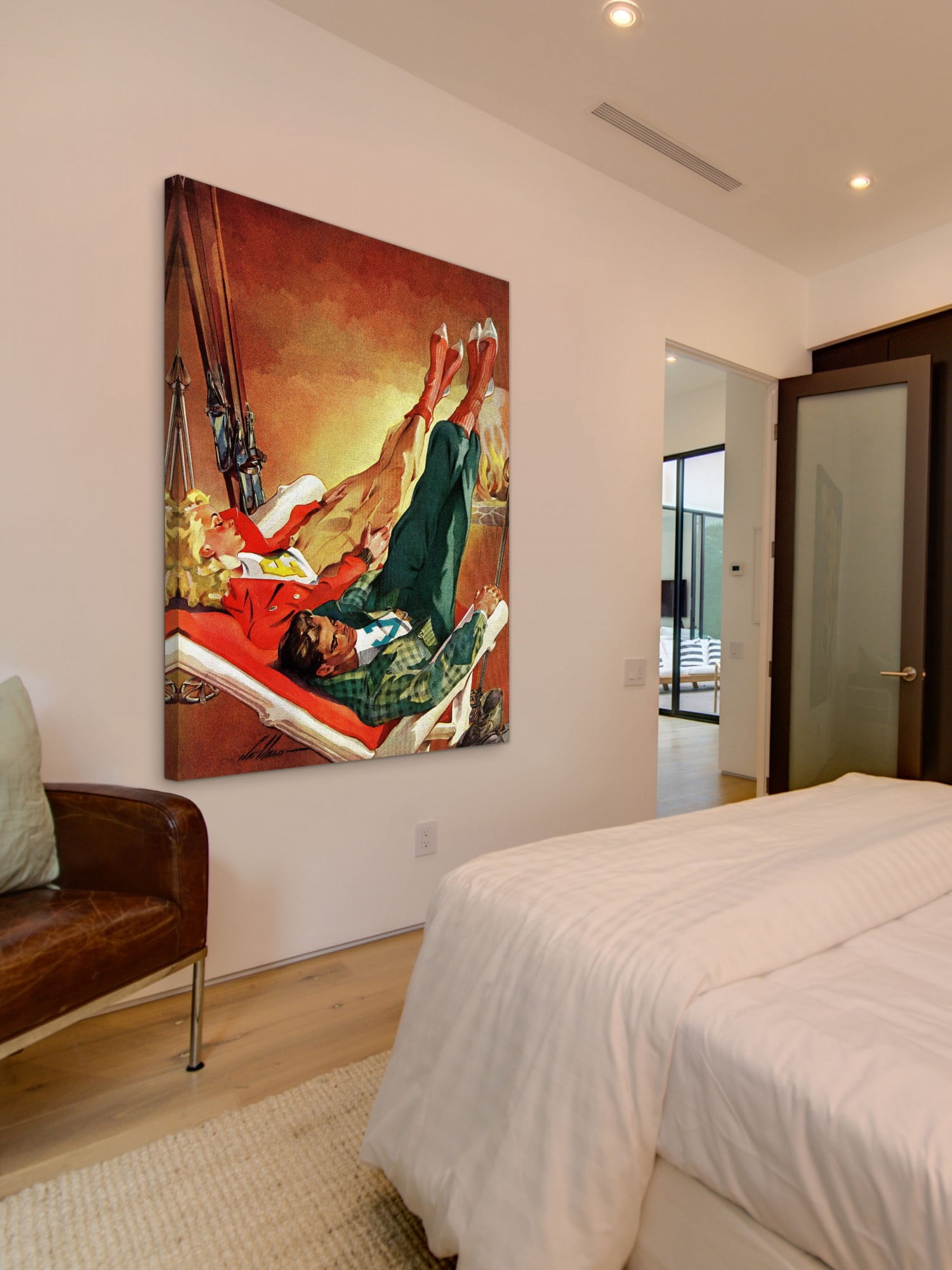Marmont Hill Apres Ski Canvas Wall Art