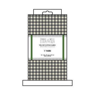 2 pack) Stranger Things 1 Yard Logo AOP Black Fabric by the