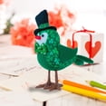 thumbnail image 7 of St. Patrick’s Day Featherly Friends Birds - Table Decor and Figurines, St. Patrick’s Day Decorations, Farmhouse Style Bird Figurines for Indoor Display, Holiday Home Decor Supplies,Green, 7 of 7