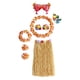 thumbnail image 5 of Falda de hierba con gafas y bailarina de hula hawaiana, accesorios de disfraz para playa Longitud de la falda 80 cm, 5 of 9