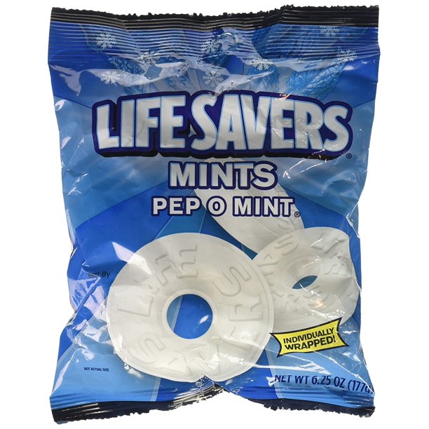 Life Savers Peppermint Peg Bag