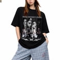 thumbnail image 2 of Aespas W-DA Whole Different Animal Graphic T-Shirt, Vintage Music Theme Casual Tee, 2 of 5