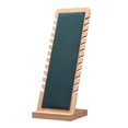 thumbnail image 4 of Bamboo necklace display stand organizer with soft mat, nice workmanship, durable 10x9.5x26cm, 4 of 9
