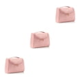 thumbnail image 3 of fastboy Large Capacity Cosmetic Storage Bag - Store All Makeup In One Place Choose Multiple Colors across pattern pink 3Set, 3 of 6
