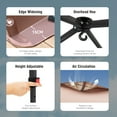 thumbnail image 5 of Alpha Joy 10' x 10' Easy Pop up Canopy Tent with Netting Portable Outdoor Event Tent Canopy with Roller Bag, Brown, 5 of 9