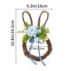 thumbnail image 5 of Xihbxyly Corona de Conejito de Pascua, Encantadora Guirnalda de Ratán, Diseño Vibrante de Huevo de Pascua, Decoración para Exteriores, Decoración Festiva de Mesa, Perfecta para Reuniones de Primavera, 5 of 7