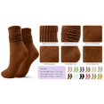 thumbnail image 3 of Apeya Yoga Socks With Grips Non Slip Grip Socks For Women Pilates Barre Socks Slouch Scrunch Style Fitness Workout Home Indoor Activities Wear, 3 of 7