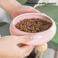 thumbnail image 4 of Lohuatrd Elevated Raised Food Bowls Prevent Vomiting Neck Protection Large Capacity Wide Opening Puppy Cat Food Bowl, 4 of 8