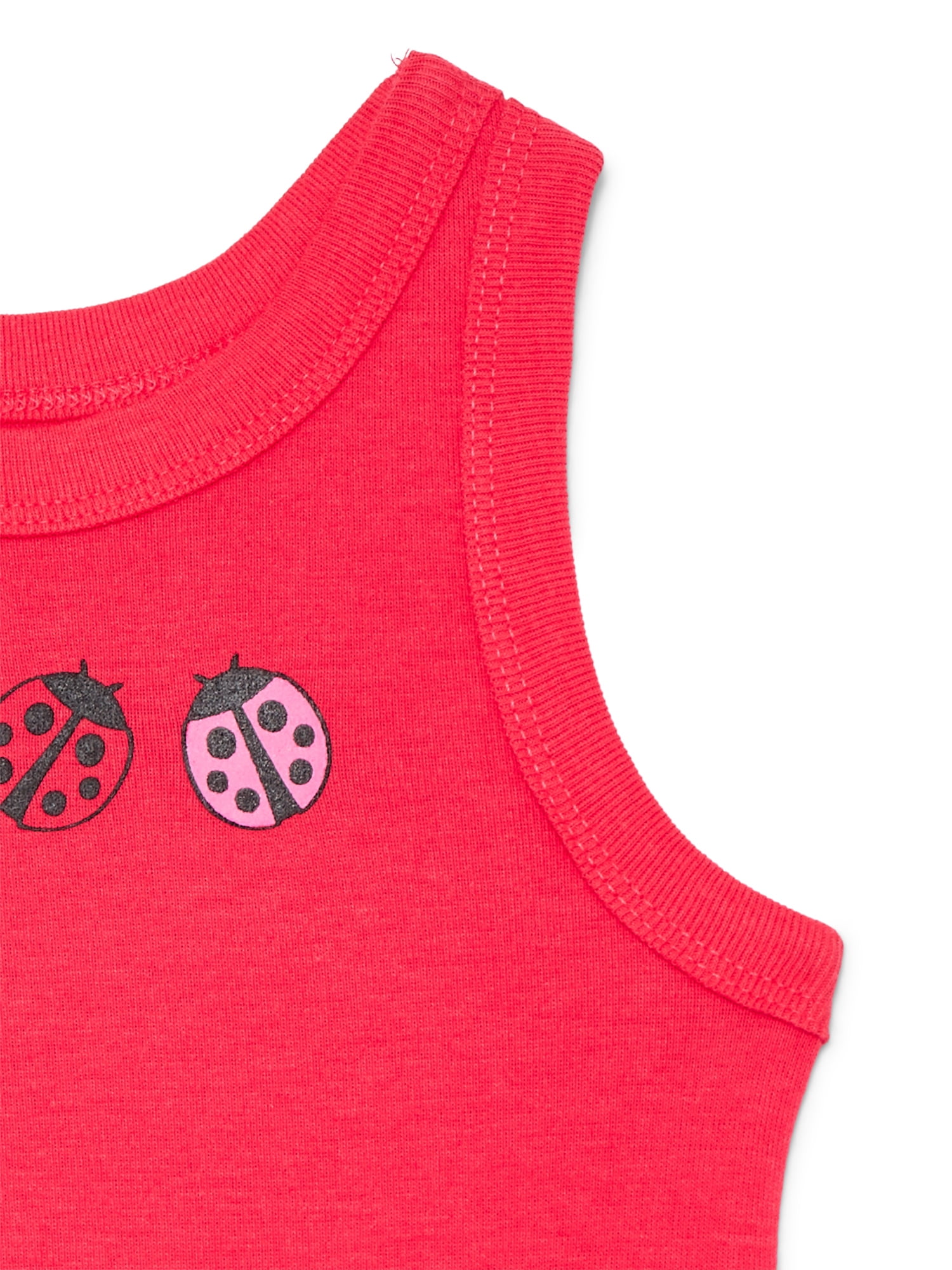 Wonder Nation Toddler Girls Ribbed Tank Top, Sizes 18M-5T