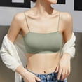 thumbnail image 2 of SHTXOZHI Womens Cotton Bras Spaghetti Strap Sport Bra Full Coverage Breathable Everyday Bra, 2 of 5