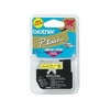 Brother P-Touch MK631 M Series Tape Cartridge for P-Touch Labelers, 1/2w, Black on Yellow
