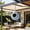 Blue, variant on 5.91x5.51x5.51in Hanging Bird Hut, Wenini Natural Fiber Rope Bird House for Cockatiel Budgie Parakeet, Warm Cozy Feathered Shelter for Small Birds for Garden Balcony Patio with Woven Hanging Strap,