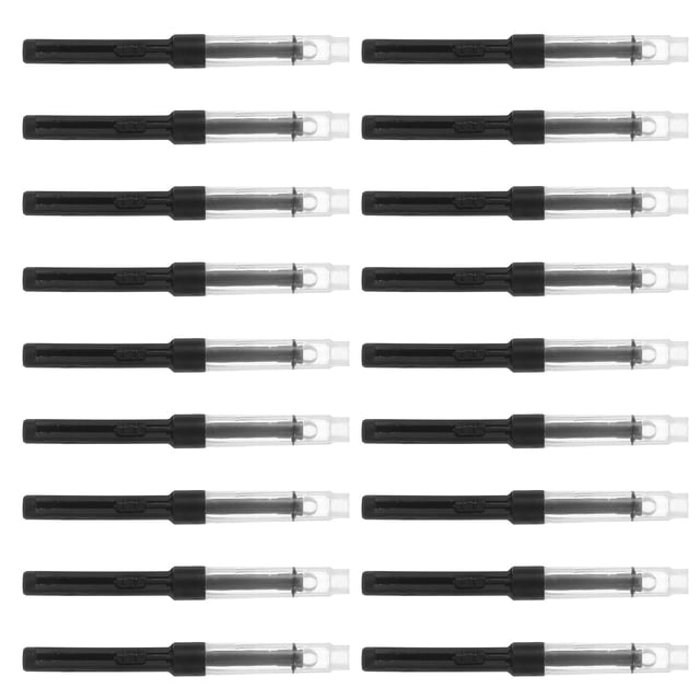 DEEPCRAFF 50Ud Accesorio Convertidor De Tinta Recargable Para Plumas Estilográficas En Color Negro