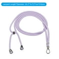 thumbnail image 2 of Phone Lanyard Crossbody Adjustable Neck Lanyard with Transparent Lanyard Patch for Smartphone Light Purple 1 Pcs, 2 of 5