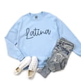 thumbnail image 6 of Embroidered Latina Cursive - Women's Graphic Sweatshirt, 6 of 11