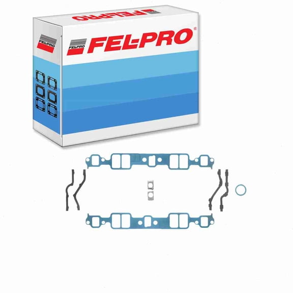 Fel-Pro Intake Manifold Gasket Set compatible with Chevrolet Corvette 5.0L 5.7L V8 1969-1981